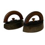 2 Antique Irons