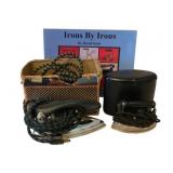 Vintage Irons w/ Book