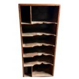 Wood Shelf Organizer - 49 x 21.5 x 19