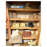 Assorted Items on Shelf