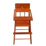 Wood Doll Highchair 24.5"x10.5"x11.5"