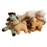 Assorted stuffed Animals