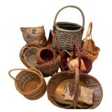 Assorted Woven Baskets