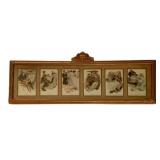 6-Part Framed Print 10"x25"