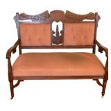 Antique Settee 39"x45"x24"