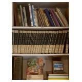 Assorted Books on 3 Shelves