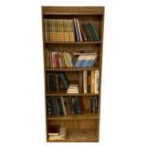 Bookshelf w/ Books - 72 x 29 x 12