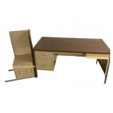 Secretarial Metal Desk - 60 x 30 x 30