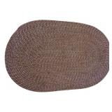 Oval Braided Rug - 31 x 51