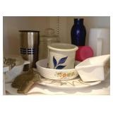 Assorted Items in Cabinet