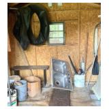 Assorted Items (back wall)