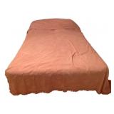 Metal Bed Frame w/ Bedding - 22 x 80 x 59