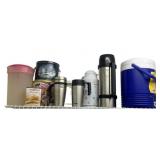 Assorted Items on Shelf