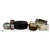 Assorted Items on Shelf