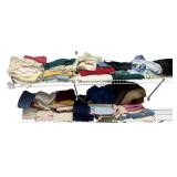Assorted Items on 2 shelves
