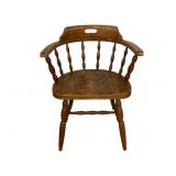 Vintage Wooden Captain