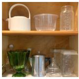Assorted Items in Cabinet