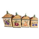 Set of 4 CIC Canisters