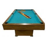 Briarwood Pool Table w/ Pool Cues