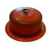 Vintage Metal Cake Holder - 9 x 14