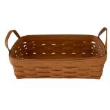 1995 Longaberger Basket w/ 2 Leather Handles