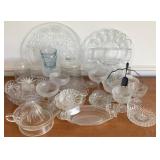 Assorted Glass Items