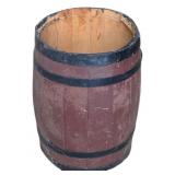 Wood Barrel - 16.5 x 11