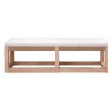 Elk Home Latham Bench, Light Oak 20x66x18
