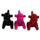 3 Three Hands Balloon Monkey Figures