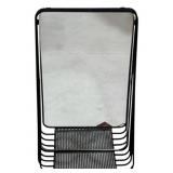Three Hands Wall Mirror w/ Shelf