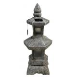 Three Hands Solar Lighted Garden Statue