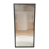 Three Hands Metal Mirror Wall Decor w/ Woodshelf