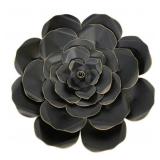 Three Hands Flower Wall Decoration - 18 x 4 x 18