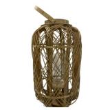 Three Hands Bamboo Lantern - 11.50 x 11.50 x 20