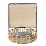 Three Hands Metal Mirror Wall Decor