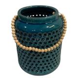 Three Hands Ceramic Vase 8.25 x 6.25