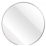 Elk Home Beni Mirror Small Black Metal 24x24