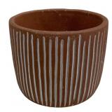 Three Hands Ceramic Planter - 5.5 x 6