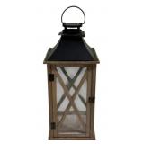 Three Hands Decorative Lantern - 23 x 9.5 x 9.5