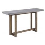 Elk Home Merrell Console Table, Concrete