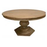 Nico Carved Pedestal Dining Table