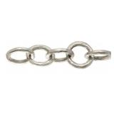 Elk Studio Loop Chain Sculpture 3x19x6