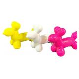 3 Three Hands Balloon Dog Statue - 10 x 8 x 4.5