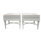 Alden Home Pair 1 Drawer End Tables