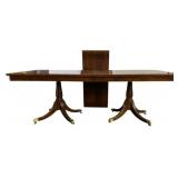 Alden Home Mahogany Dining Table w/ Leaf