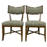 Pair Alden Home Kismos Upholstered Chairs
