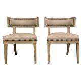 Pair Four Hands Carter Dining Chairs