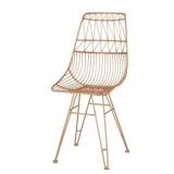 Elk Home Jette Chair, Metal 38x19x17
