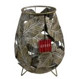 Three Hands Metal Candleholder - 13.25 x 10