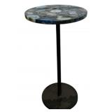 Chelsea House Blue Agate Side Table